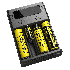 Nitecore New I4 Li-Ion batterioplader med smart opladningsteknologi kompatibilitet og sikker opladning