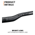 Opgrader din mountainbiking med TOSEEK ZF-ONE MTB carbonstyr letvægtsstyr 31.8mm fuld kulfiber mat sort finish