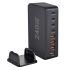 240W Desktop GaN-oplader med 8-ports USB Type C PD Charge Hurtigopladning til multi-enheds opladning