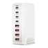 240W Desktop GaN-oplader med 8-ports USB Type C PD Charge Hurtigopladning til multi-enheds opladning