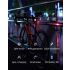 ROCKBROS Q3 cykelbaglygte til natcykling med smart bremsesensor IPX6 vandtæt til MTB og landevejscykel