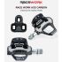 RACEWORK Vejcykelpedal Ultra Let Kulstofmønster med Selvlåsende Design Perfekte Professionelle Cykelsport