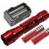 UltraFire 501b LED lommelygte 1300 Lumens til udendørsentusiaster med fem lysfunktioner og aluminiumdesign