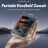 ANBERNIC RG35XX Retro håndholdt spillekonsol 3,5-tommer IPS skærm stilfuldt design PSP understøttelse grå