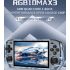 POWKIDDY RGB10 MAX3 Retro håndholdt konsol med RK3566 5 tommer IPS skærm og 1280x720 opløsning gamere elsker