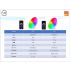24W Tuya Zigbee Smart Loftslampe RGBCW til Alexa Styring Energibesparende Moderne Belysning til Smart Hjem