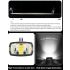 ROCKBROS RHL3000 cykellygte 3000 lumen genopladelig 10000mAh vandtæt MTB forlygte med høj lysstyrkejustering
