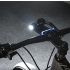 ROCKBROS RHL3000 cykellygte 3000 lumen genopladelig 10000mAh vandtæt MTB forlygte med høj lysstyrkejustering