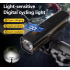 B9 Forlygte til MTB & Racercykel: Robust Cykelforlygte med USB-C Opladning til Din Tur