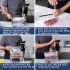 Sous Vide maskine Præcisionskomfur Til Perfekte Gourmetmåltider Præcis Temperaturkontrol Hjemmekokke & Pro