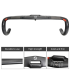 TOSEEK fuld carbon styr 400mm 420mm 440mm racer cykelstyr med høj kvalitet kulfiber aerodynamisk cykelstyr
