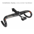 TOSEEK fuld carbon styr 400mm 420mm 440mm racer cykelstyr med høj kvalitet kulfiber aerodynamisk cykelstyr