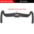TOSEEK fuld carbon styr 400mm 420mm 440mm racer cykelstyr med høj kvalitet kulfiber aerodynamisk cykelstyr