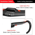 TOSEEK fuld carbon styr 400mm 420mm 440mm racer cykelstyr med høj kvalitet kulfiber aerodynamisk cykelstyr
