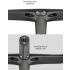 TOSEEK TR5500 landevejscykelstyr fuld kulfiberstamme ultralet letvægts mat sort finish præcisionskontrol design