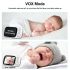 VB603 Video Babyalarm med 2.4G teknologi Nattesyn Infrarødt To-vejs Audio Pålidelig spædbarnssikkerhed
