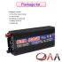 Ren Sinusbølge Inverter 2000W 3000W 4000W LED Display DC til AC Spændingsomformer Grøn Energi Camping