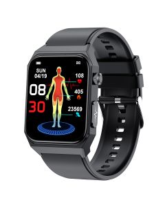 E530 Blodglukose Smart Watch EKG? Puls Blodtryk IP68 Vandtæt Smartwatch