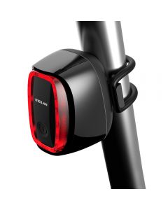 MEILAN X6 Smart Cykel Baglygte Bagcykellampe USB Genopladelig Vandtæt Cykelbremse Sikkerhed Warnin LED Baglygte