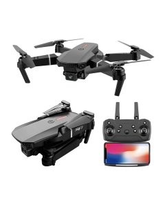E88 Professionel Mini WIFI HD 4k Drone Med Kamera Højt hold -tilstand Sammenklappelig RC -fly Helikopter Pro Dronlegetøj Quadcopter -droner