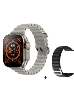 ZORDAI Z8 Ultra Max Smart Watch Series 8 49mm Titanium Alloy 2,2" Skærm Kompas Bluetooth Call NFC ECG IP68 Vandtæt Smartwatch Herre
