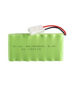 8,4V AA Ni-MH genopladeligt batteri 2400mAh miljøvenligt letvægts højtydende strøm til legetøj og hobbyer