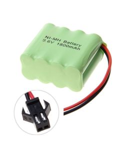 9,6V AA 1800mAh Ni-MH SM-stik batteri Høj kapacitet og stabil ydelse Perfekt til modelfly og fjernstyrede biler
