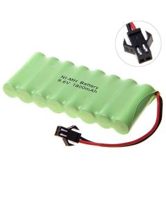 Langtidsholdbart 9.6V AA 1800mAh Ni-MH genopladeligt højkapacitets hobbybatteri til miljøvenlig energiløsning