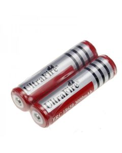 Ultrafire 18650 batteri 3000mAh 3.7V med PCB beskyttelse langvarig og miljøvenlig strøm til gadgets og lommelygter