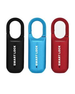 Mini Fingeraftryks Hængelås USB Nøglefri Lås Zinklegering Hurtig Oplåsning Smart Biometrisk Rejsesikkerhed