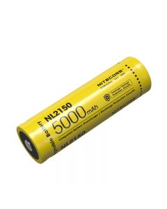 Nitecore NL2150 5000mAh 3.6V 18WH 21700 Li-Ion Genopladeligt batteri