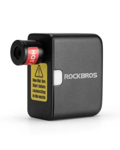 ROCKBROS Cykelpumpe Bærbar Mini Elektrisk Luftpumpe Håndholdt 100PSI genopladelig dækpumpe Bilcykel Motorcykel Cykelpumpe