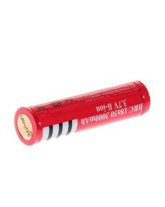 Oplev UltraFire 18650 3.7V 3000mAh Genopladeligt Batteri til lommelygter bærbar elektronik og udendørs brug