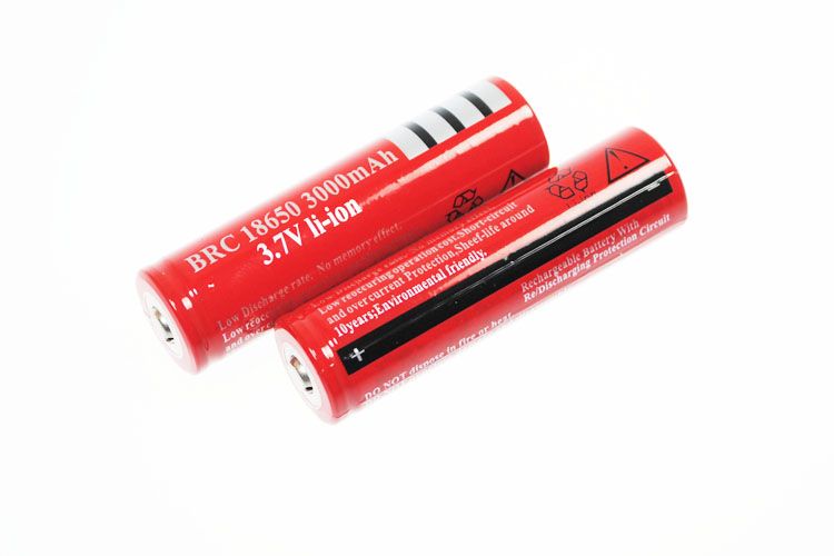 Ultrafire BRC 3000mAh 3.7V Li-Ion Høj Kapacitet Genopladeligt Batteri til Lommelygter og Bærbare Gadgets
