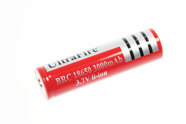 Ultrafire BRC 3000mAh 3.7V Li-Ion Høj Kapacitet Genopladeligt Batteri til Lommelygter og Bærbare Gadgets