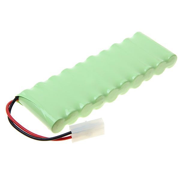 Miljøvenlig 12V AA 1800mAh Ni-MH genopladelig batteripakke til strøm til holdbar legetøjsbil og fjernbetjening