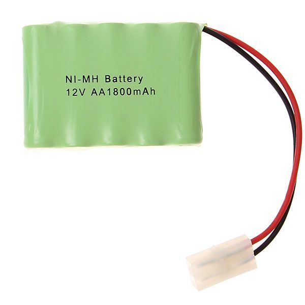 12V AA 1800mAh Ni-MH Genopladelig Batteripakke - Miljøvenlig Højkapacitetsstrøm til Legetøj og Husholdningsapparater