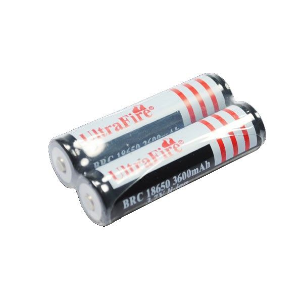 UltraFire 3.7V 18650 3600mAh Genopladelige Batterier Langvarig Strøm til Højstrømsenheder Miljøvenlig