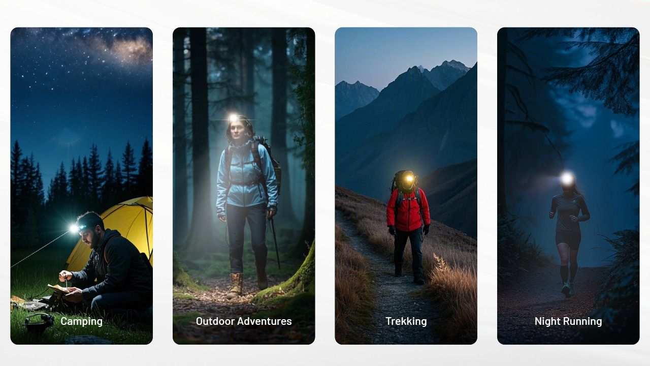 NITECORE NU25 MCT UL 400 Lumen Pandelampe Letvægt USB-C Genopladelig til Vandring Camping og Nødsituationer