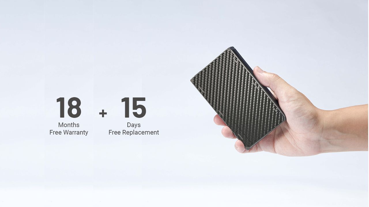 Nitecore NB20000 Gen3 QC Dual Port USB-C Powerbank 20000mAh Kompakt og let rejsekammerat
