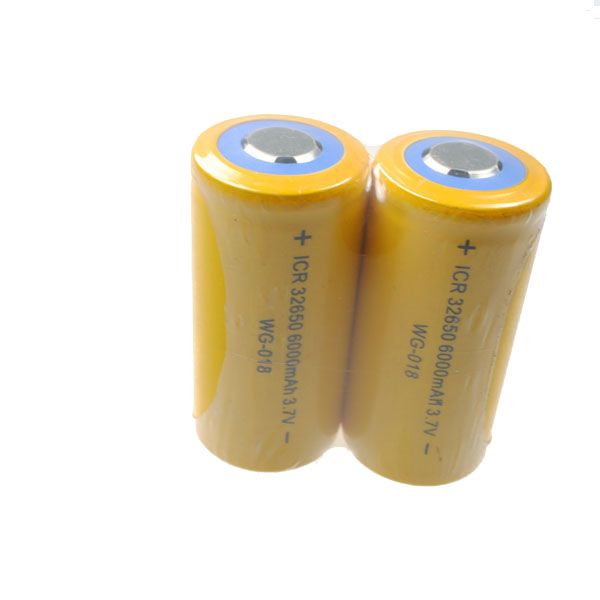 ICR 32650 batteri 6000mAh genopladeligt Li-ion til lommelygter elværktøj højstrømsenheder miljøvenlig