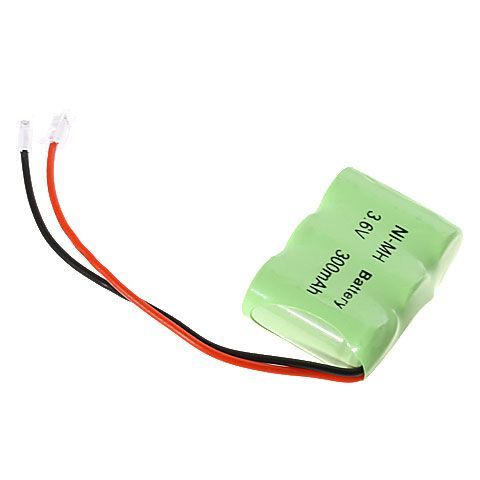3,6V 1/2 AAA 300mAh Ni-MH genopladeligt batteri - miljøvenlig, langvarig strøm til fjernbetjeninger