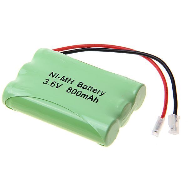 3.6V AA 800mAh Ni-MH genopladeligt batteri, miljøvenlig højkapacitetsstrøm til husholdningsgadgets og gaming-enheder