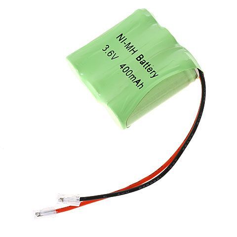 Miljøvenligt 3,6V 2/3 AAA Ni-MH genopladeligt batteri 400mAh højkapacitetsstrøm til legetøj, fjernbetjening og gadgets