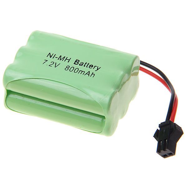 7.2V AAA 800mAh Ni-MH Genopladeligt Batteri Miljøvenlig Høj Kapacitet til Legetøj Modelfly Både