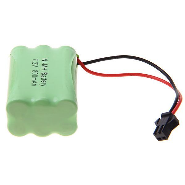 7.2V AAA 800mAh Ni-MH Genopladeligt Batteri Miljøvenlig Høj Kapacitet til Legetøj Modelfly Både