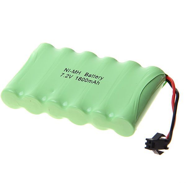 7.2V AA 1800mAh Ni-MH genopladeligt batteri til droner - miljøvenlig, langtidsholdbar kraft, ingen hukommelseseffekt