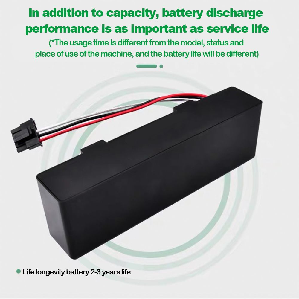 Xiaomi Mijia STYTJ02YM 3200mAh 14.8V Genopladeligt batteri til ensartet robotstøvsugningsydelse