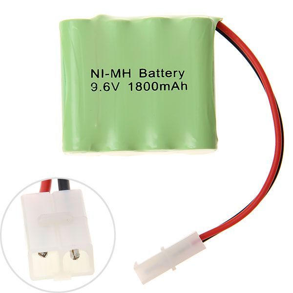 9.6V AA 1800mAh Ni-MH Genopladeligt Batteri Miljøvenligt Langtidsholdbart til Kameraer og Spillekontrollere