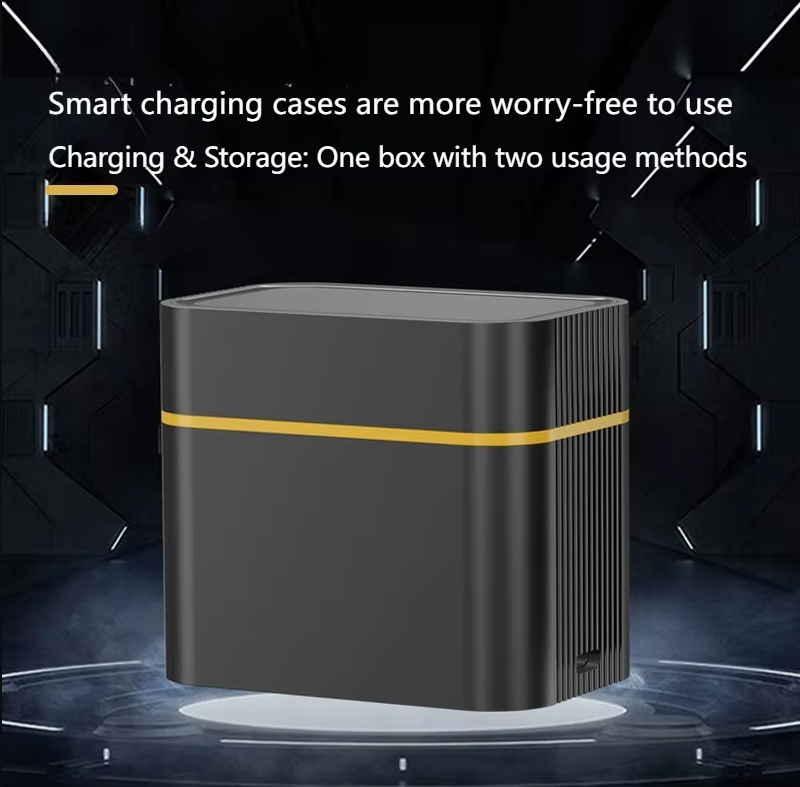Genopladelige AA-batterier litium med oplader, 8-pak 1,5V 3000mWh dobbelt A-batteri genopladelige, langtidsholdbare genopladelige lithium-ion AA-batterier med opbevaringsboks til opladning